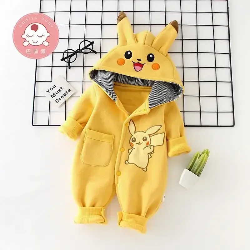New Cute Cartoon Pokemon Pikac - مراجعة Winter Clothing For Toddlers وسعره