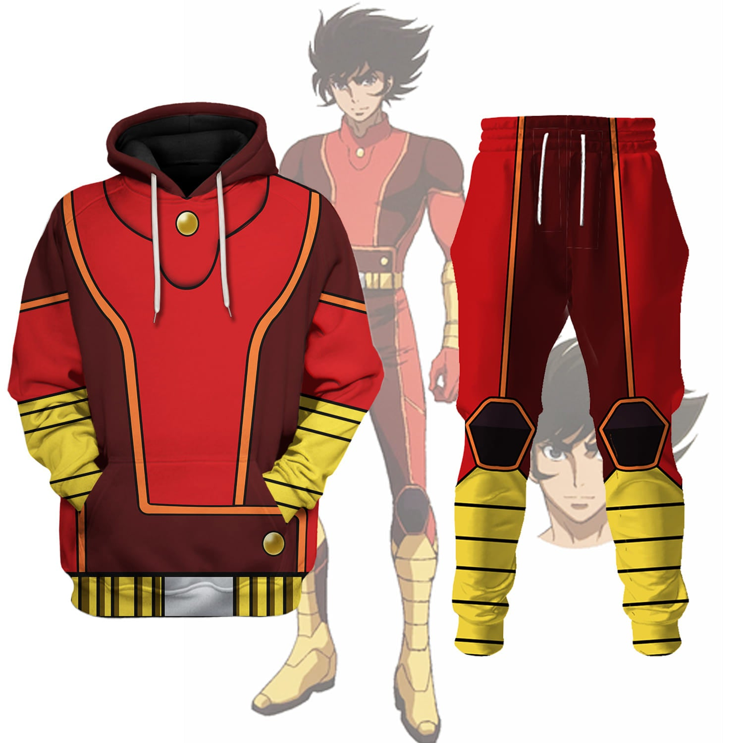 Anime Mazinger Z Cosplay 3D Pr - مراجعة Winter Clothing Hoodie وسعره