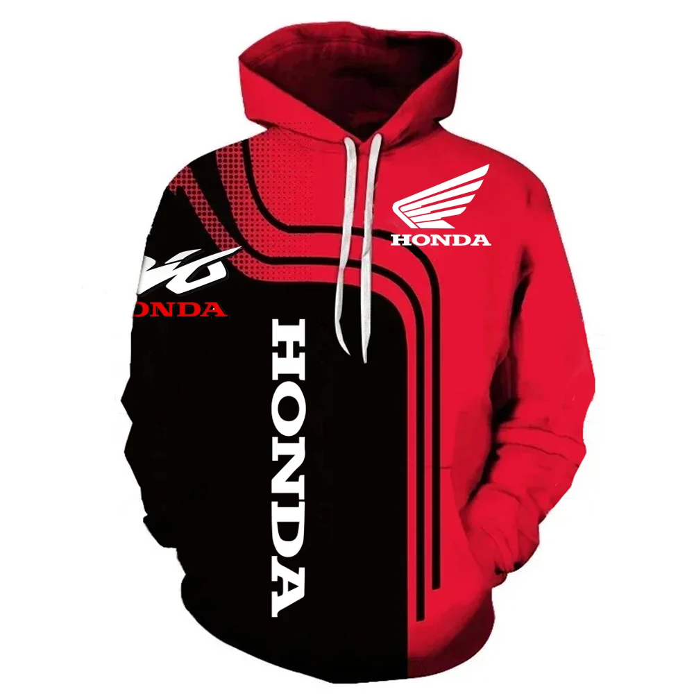 Honda Hoodie Streetwear Fashio - مراجعة Winter Clothing Logos وسعره