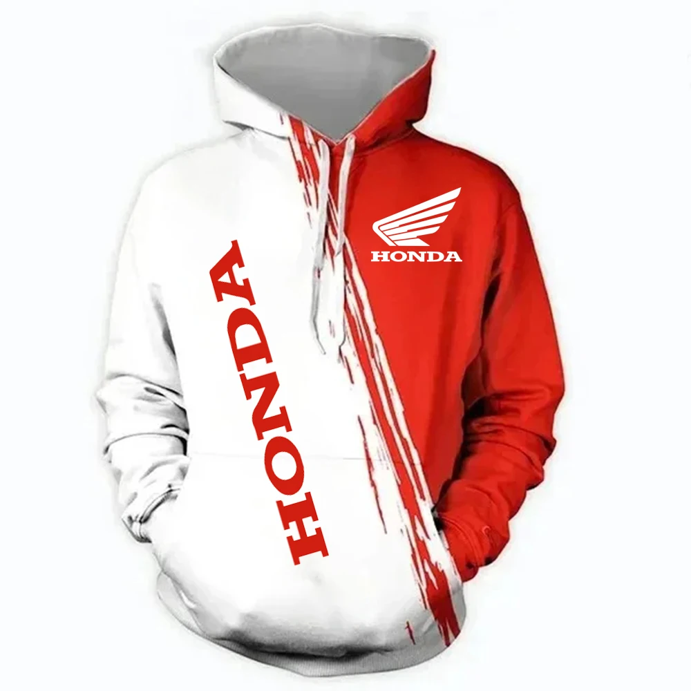 Honda Hoodie Streetwear Fashio - مراجعة Winter Clothing Logos وسعره