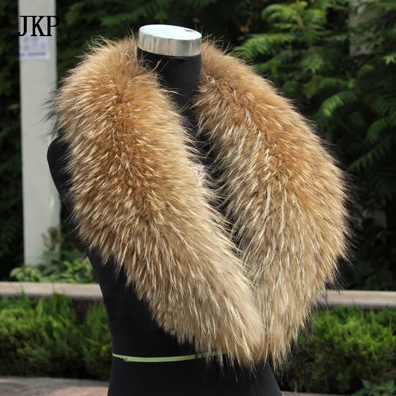 Natural Fur Collar Real raccoo - مراجعة Jacket Winter Clothing وسعره
