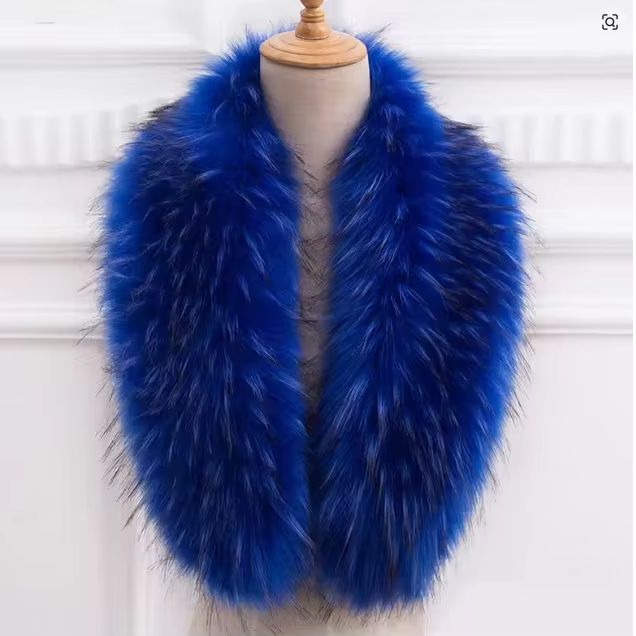 Natural Fur Collar Real raccoo - مراجعة Jacket Winter Clothing وسعره