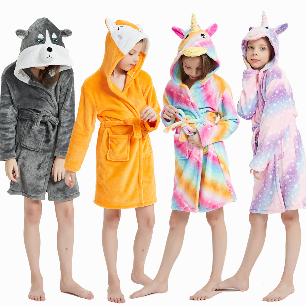 Animal Bathrobes for Girls Chi - مراجعة Winter Clothing Baby Boy وسعره