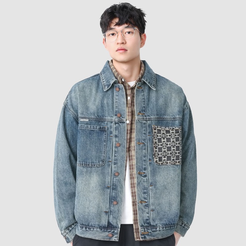 Autumn Loose Denim Jackets Man - مراجعة Winter Clothes Shop وسعره