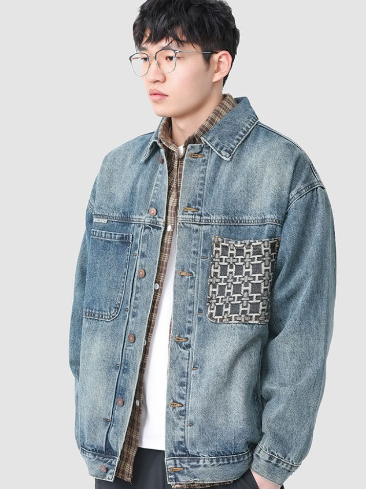 Autumn Loose Denim Jackets Man - مراجعة Winter Clothes Shop وسعره