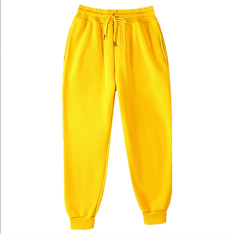 New Joggers  Sweatpants Men an - مراجعة Yellow Winter Clothing وسعره