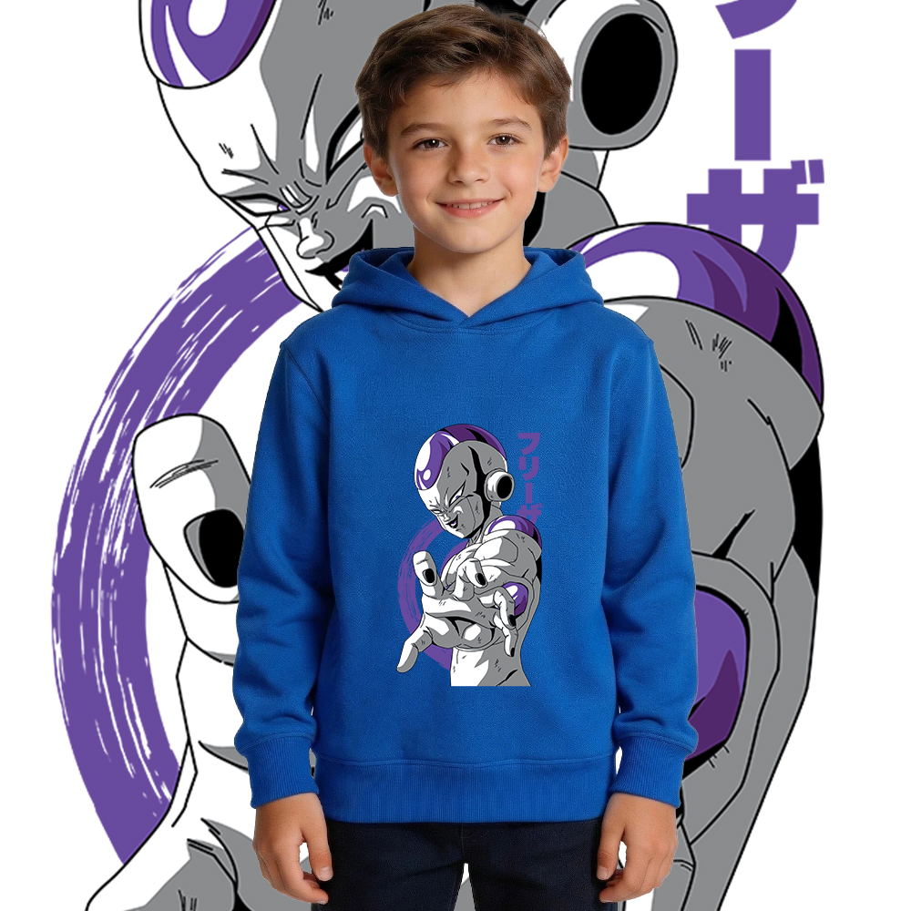 Dbz Freezer Anime Print Boys G - مراجعة Winter Clothing Kids وسعره