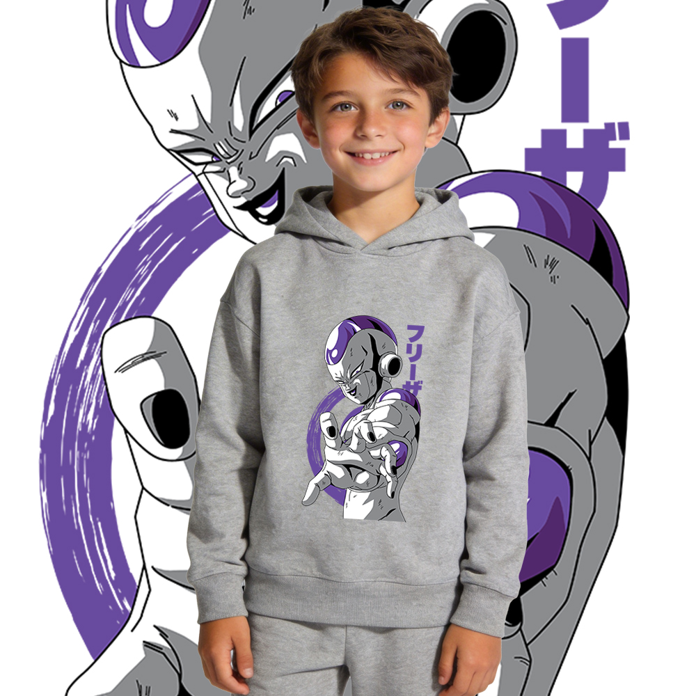 Dbz Freezer Anime Print Boys G - مراجعة Winter Clothing Kids وسعره