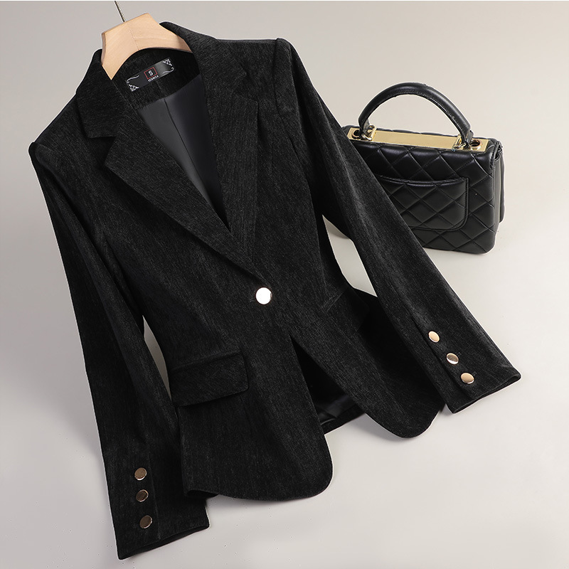Yellow Gold Velvet Blazer Wome - مراجعة Yellow Winter Clothing وسعره