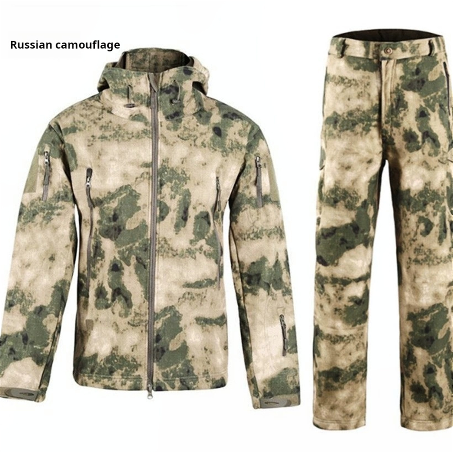 Men Women's Camouflage Hunting - مراجعة Windproof Jacket Softshell وسعره