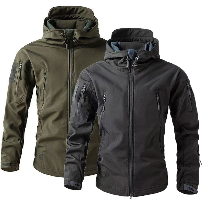 Men's Winter Autumn Warm Softs - مراجعة Windproof Jacket Softshell وسعره