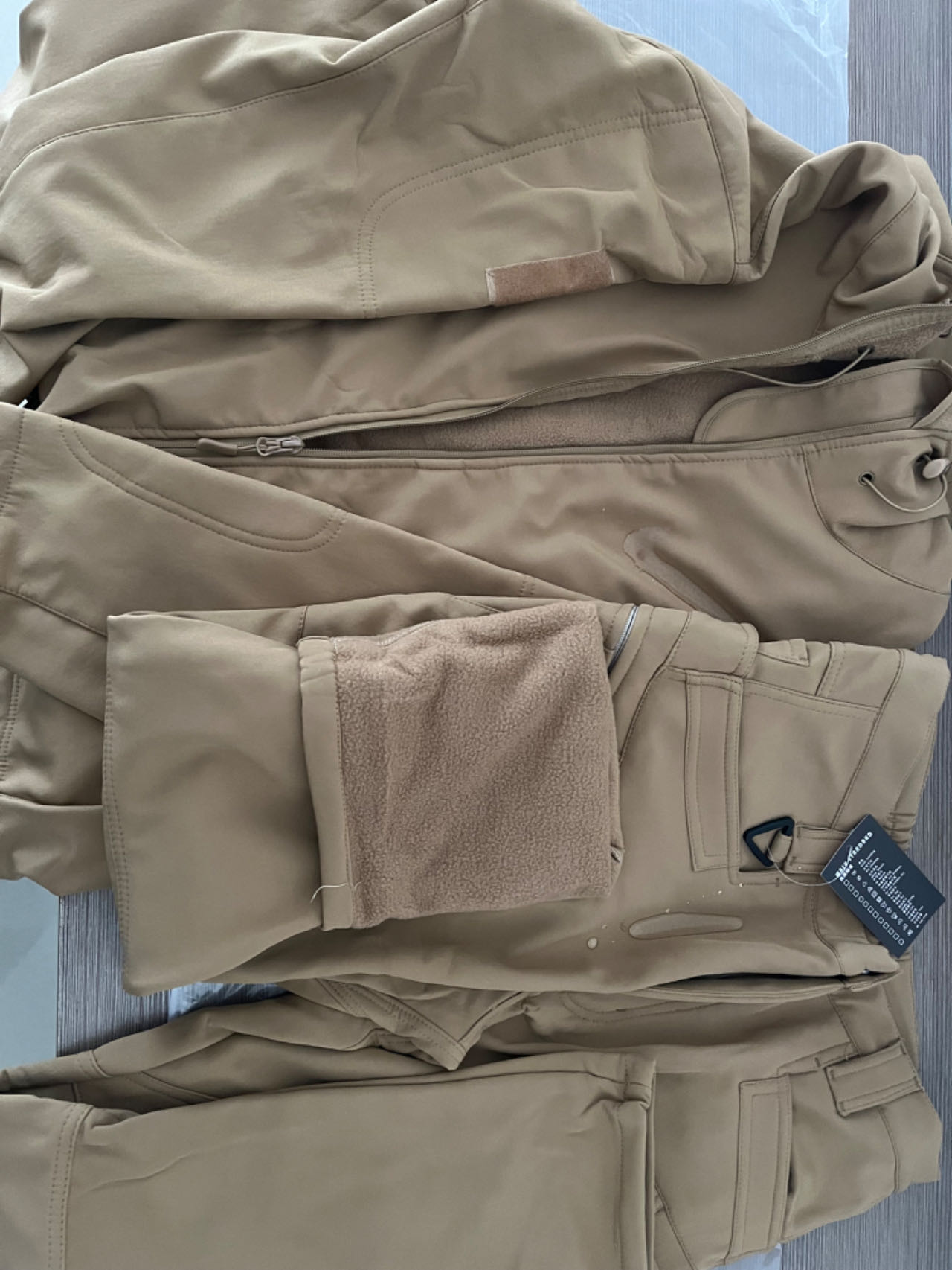 Men's Winter Autumn Warm Softs - مراجعة Windproof Jacket Softshell وسعره
