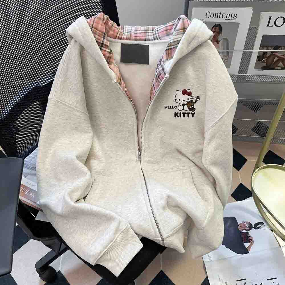 Hello Kitty Women's Hooded Swe - مراجعة Winter Clothing Women'S وسعره
