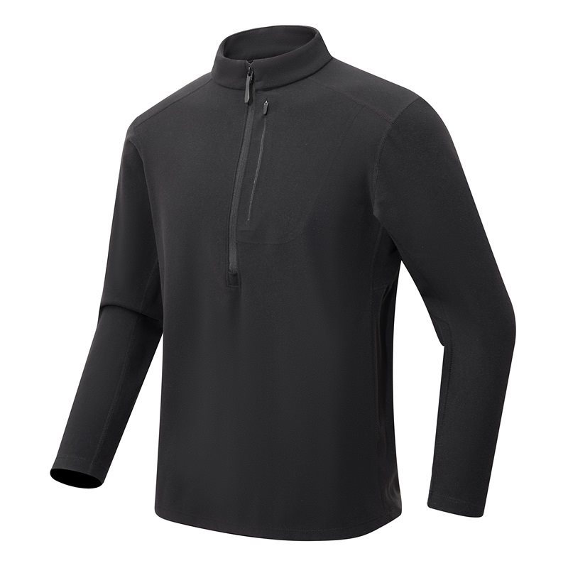 Men's Long Sleeve Fleece-lined - مراجعة Winter Clothing Logos وسعره