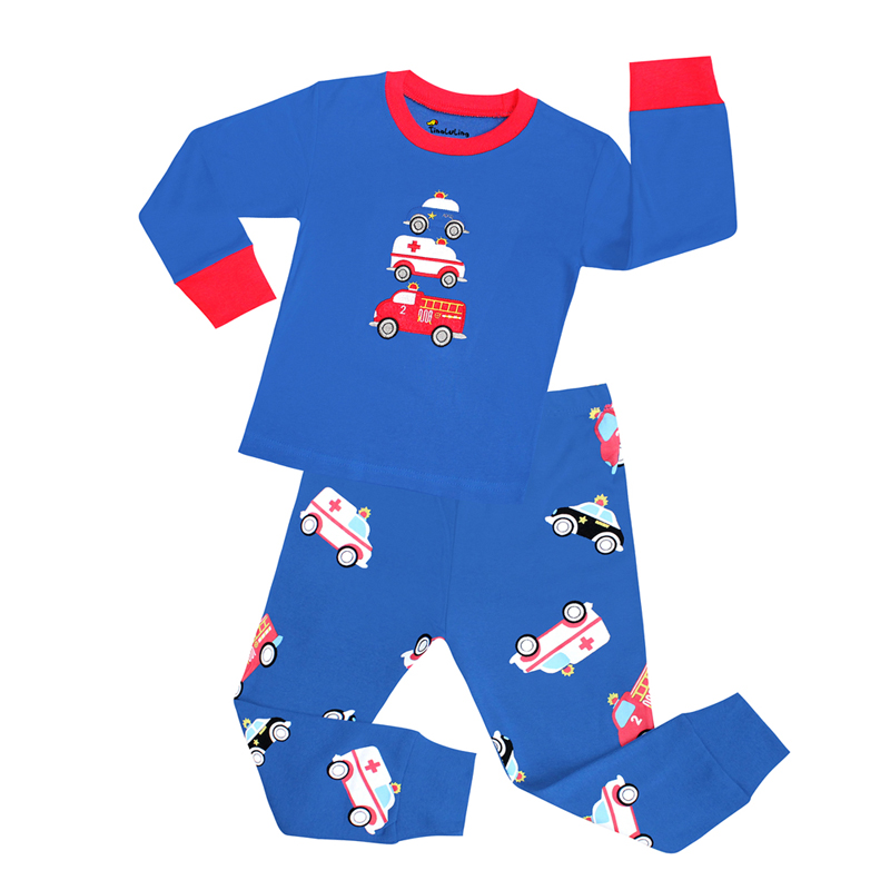 100 Cotton Boys Pajamas Sets 2 - مراجعة Winter Clothing For Toddlers وسعره