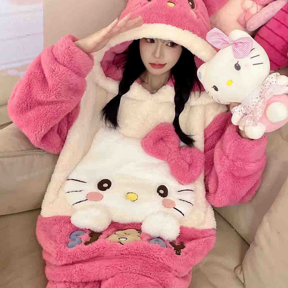 Hello Kitties Kuromi Women's C - مراجعة Winter Clothing Women'S وسعره