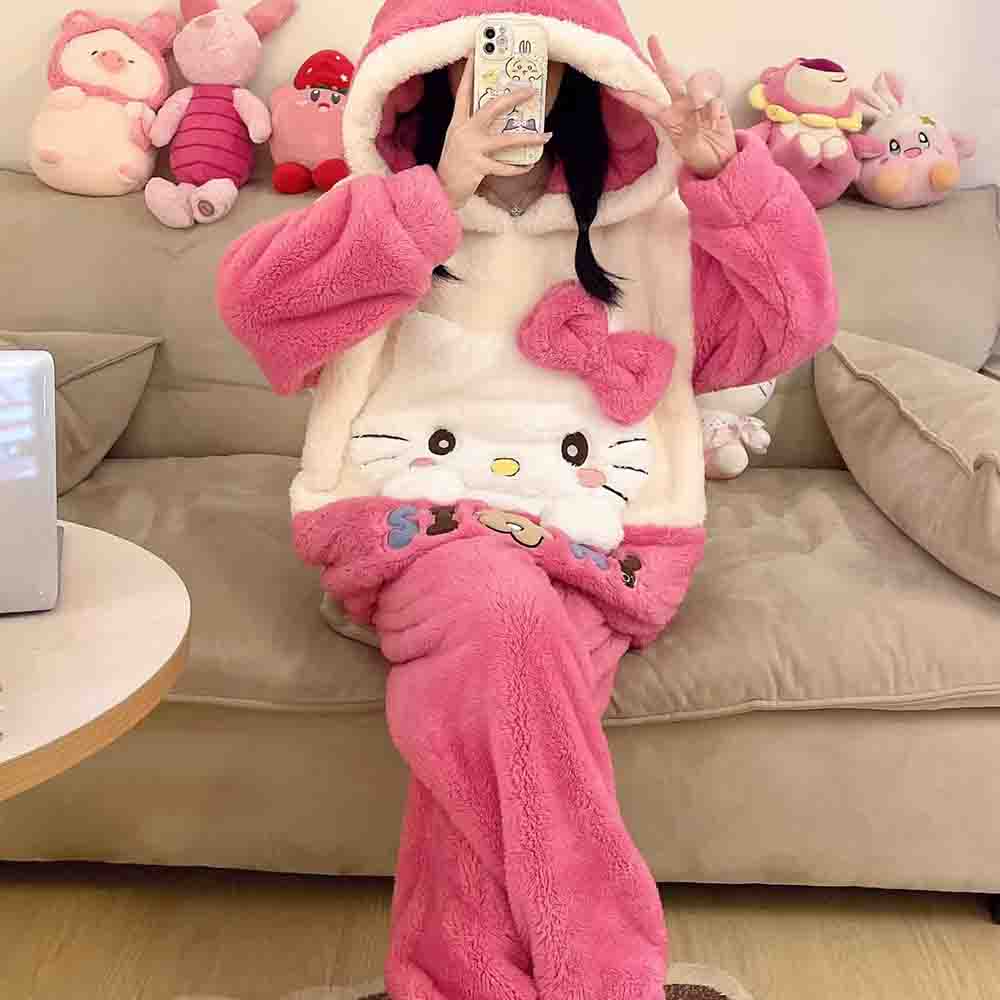 Hello Kitties Kuromi Women's C - مراجعة Winter Clothing Women'S وسعره