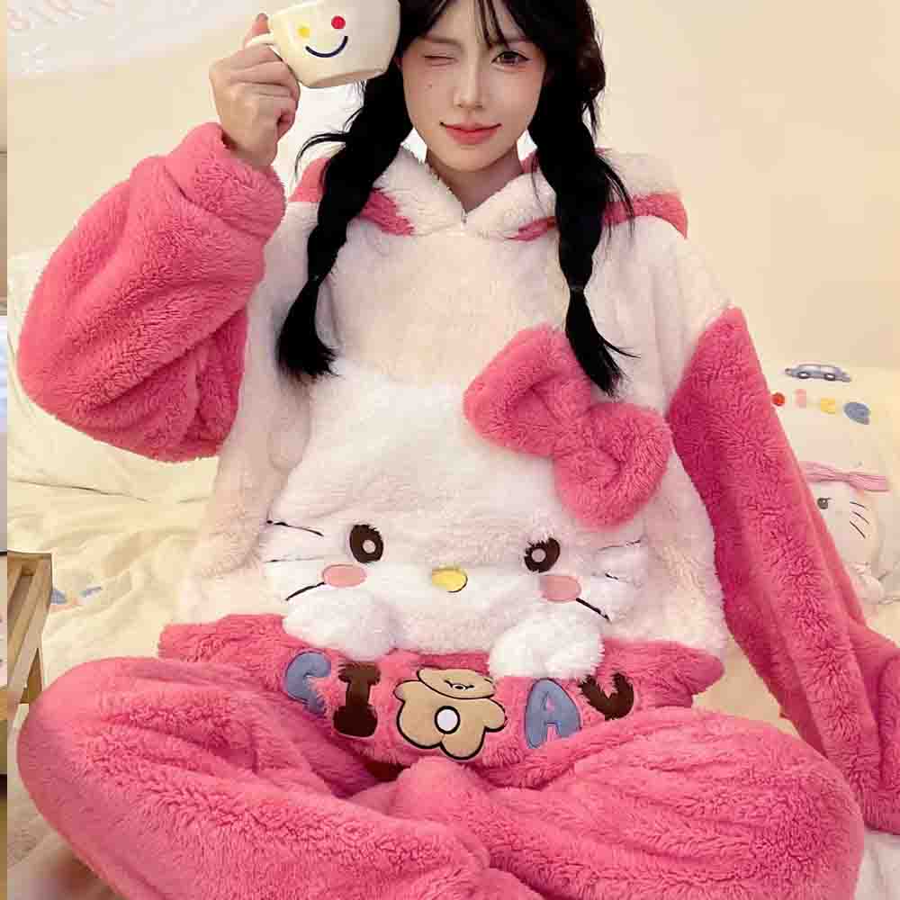 Hello Kitties Kuromi Women's C - مراجعة Winter Clothing Women'S وسعره
