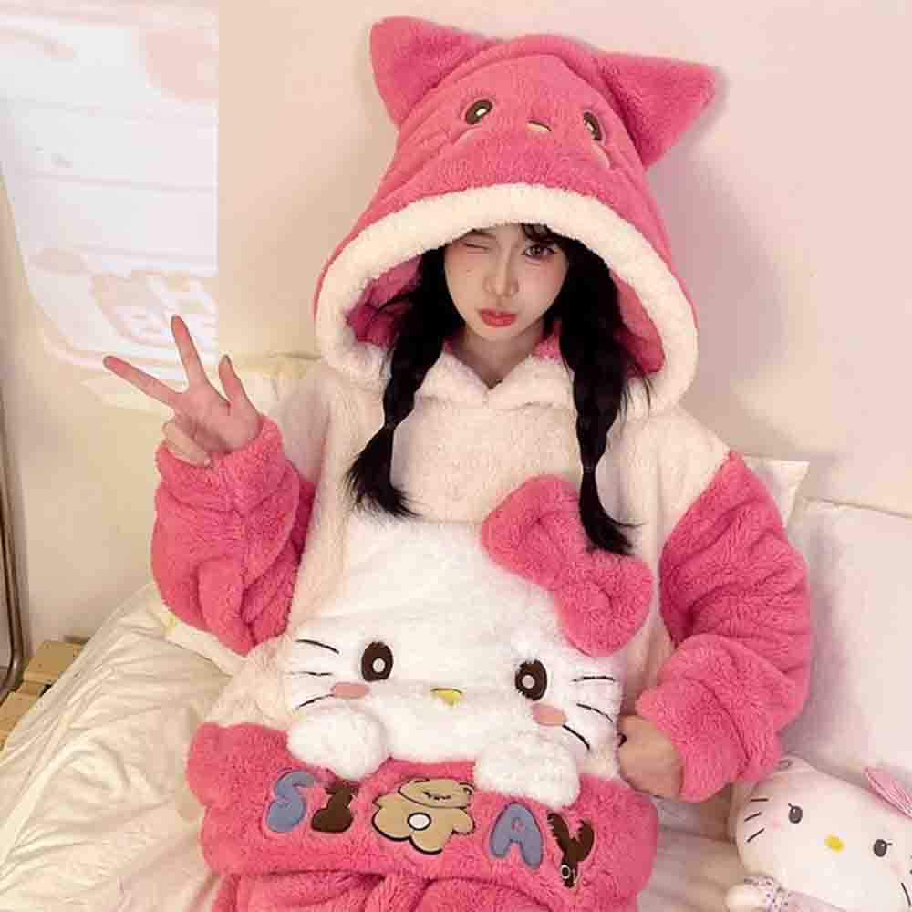 Hello Kitties Kuromi Women's C - مراجعة Winter Clothing Women'S وسعره