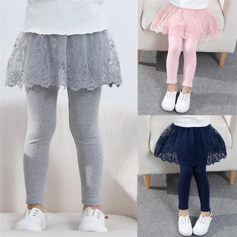 New Baby Girls Leggings Lace P - مراجعة Winter Clothing For Toddlers وسعره