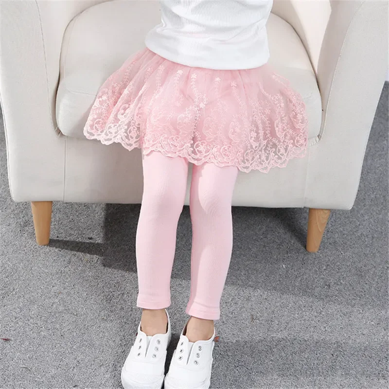 New Baby Girls Leggings Lace P - مراجعة Winter Clothing For Toddlers وسعره