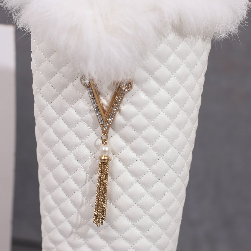Winter Women Fur Knee High Boo - مراجعة Winter Clothing Women'S وسعره
