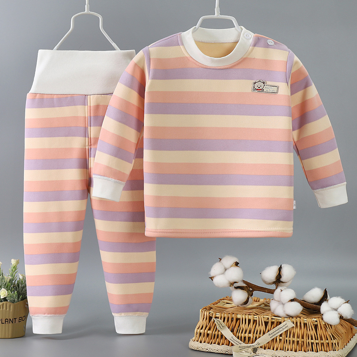 Thicken Warm Plush Children Se - مراجعة Winter Clothing For Toddlers وسعره