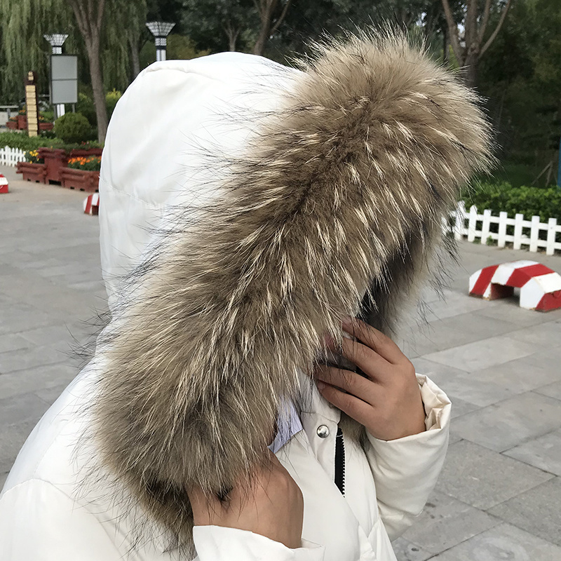 Real Fur Collar for Coat Parka - مراجعة Winter Clothing Hoodie وسعره