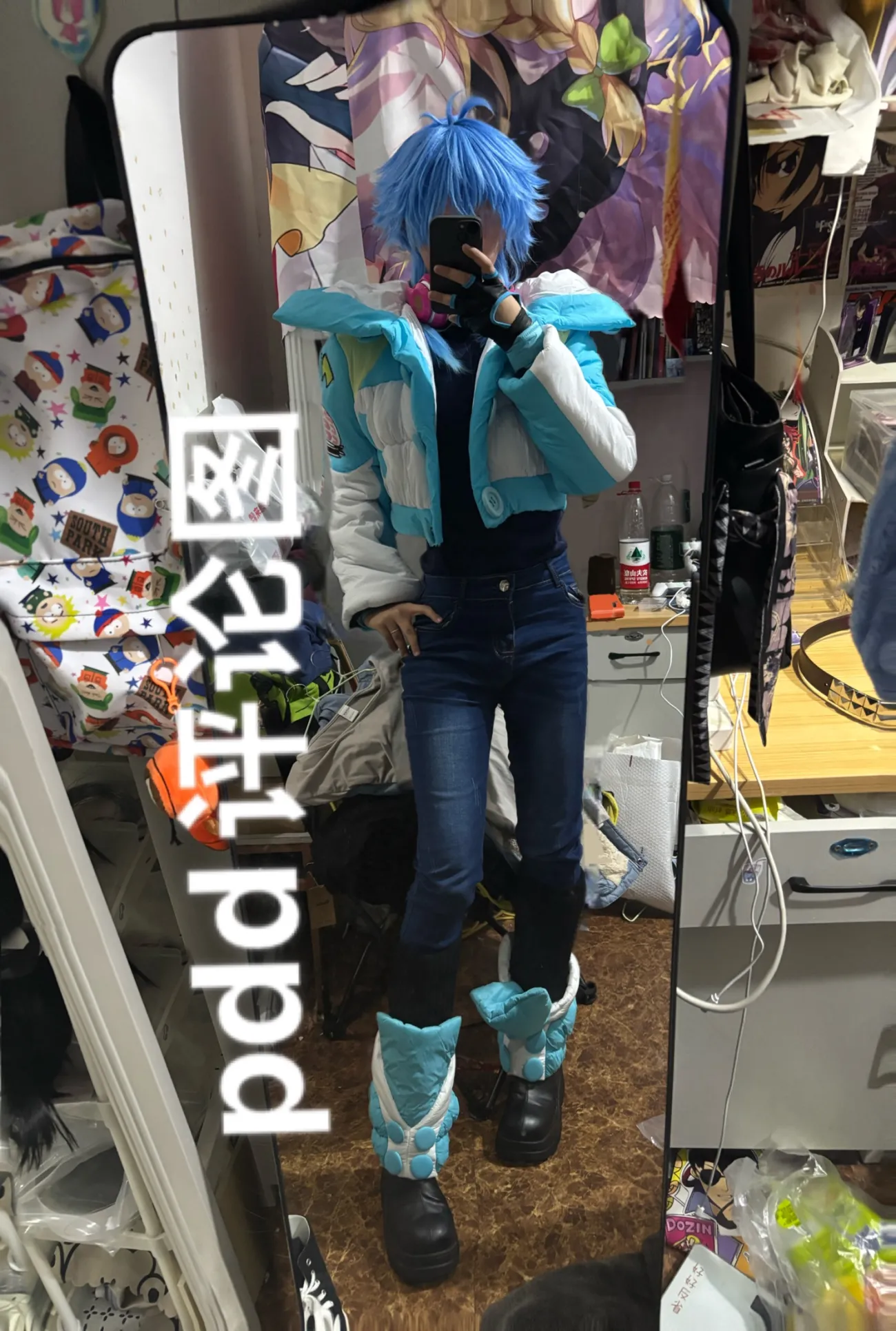 Anime DRAMAtical Murder DMMD S - مراجعة Winter Clothing Hoodie وسعره