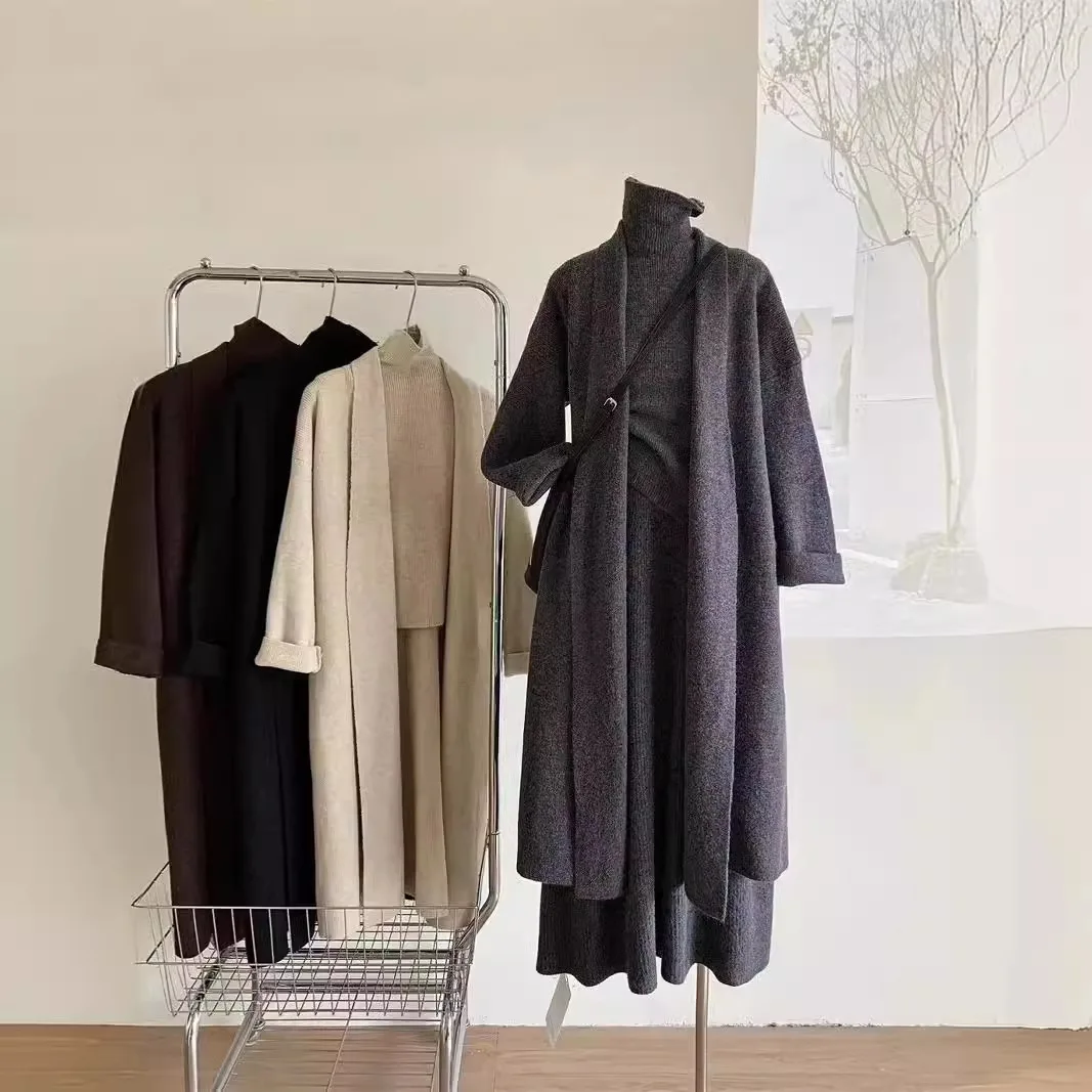 Three Piece Sets Women Long Sw - مراجعة Winter Clothing Kit وسعره