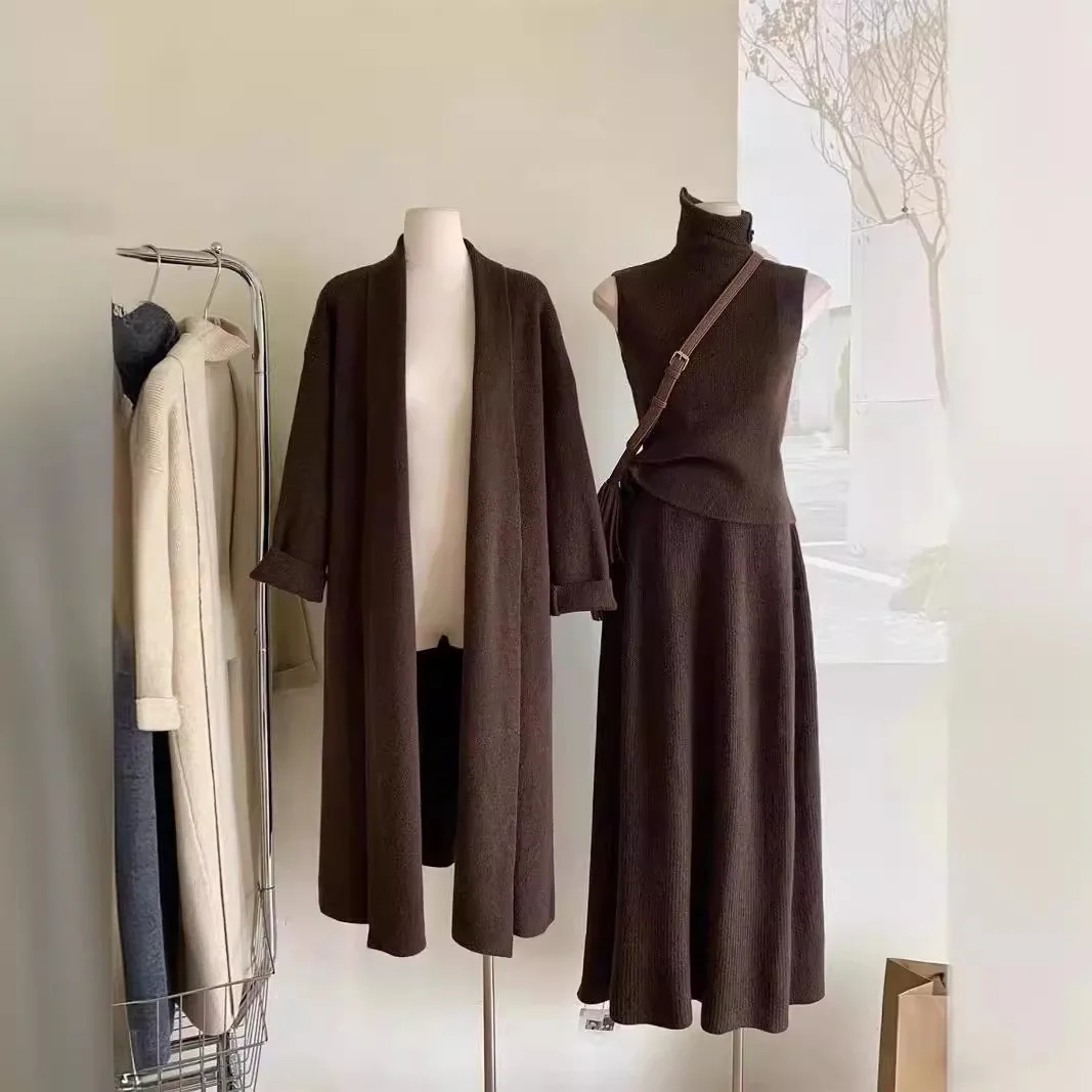 Three Piece Sets Women Long Sw - مراجعة Winter Clothing Kit وسعره