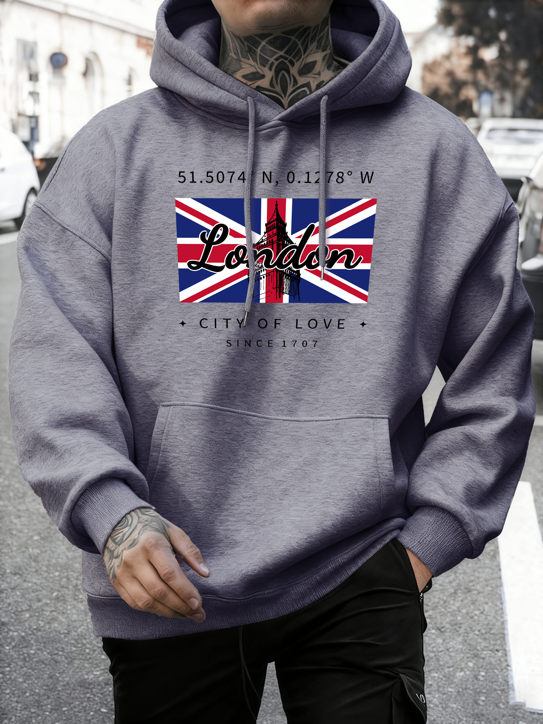 London City Of Love Flag Print - مراجعة Winter Clothing London وسعره