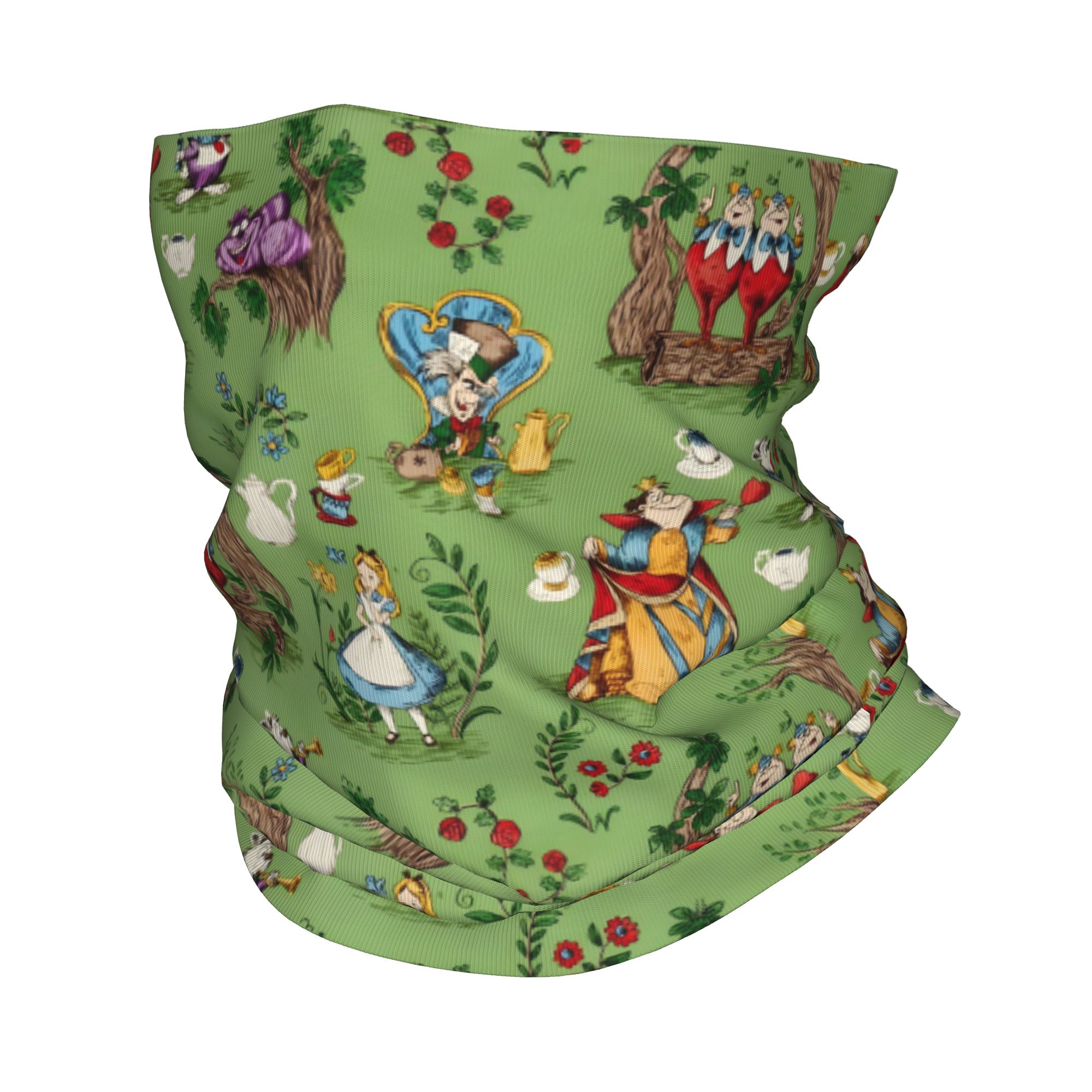 Custom A-Alice in W-Wonderland - مراجعة Neck Gaiter Fleece وسعره