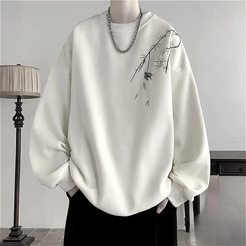 New Chinese Bird Print M-8XL M - مراجعة Winter Clothes Shop وسعره