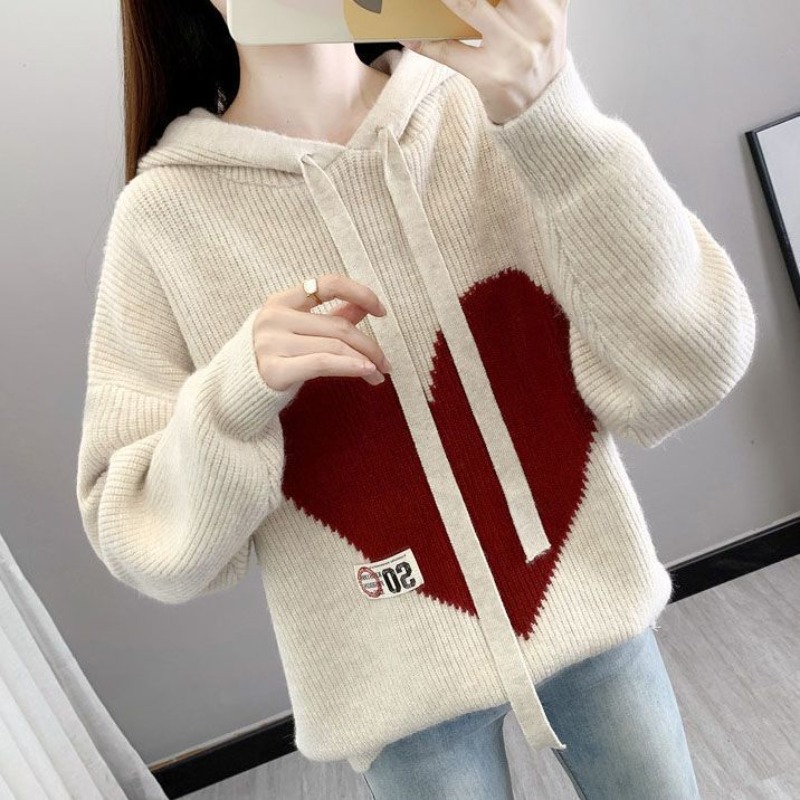 Beige Women's Hoodies Sweatshi - مراجعة Winter Clothing Drawing وسعره