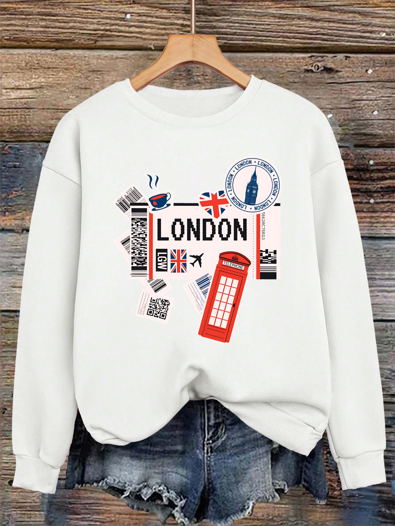 London Tourist Airfare Printin - مراجعة Winter Clothing London وسعره
