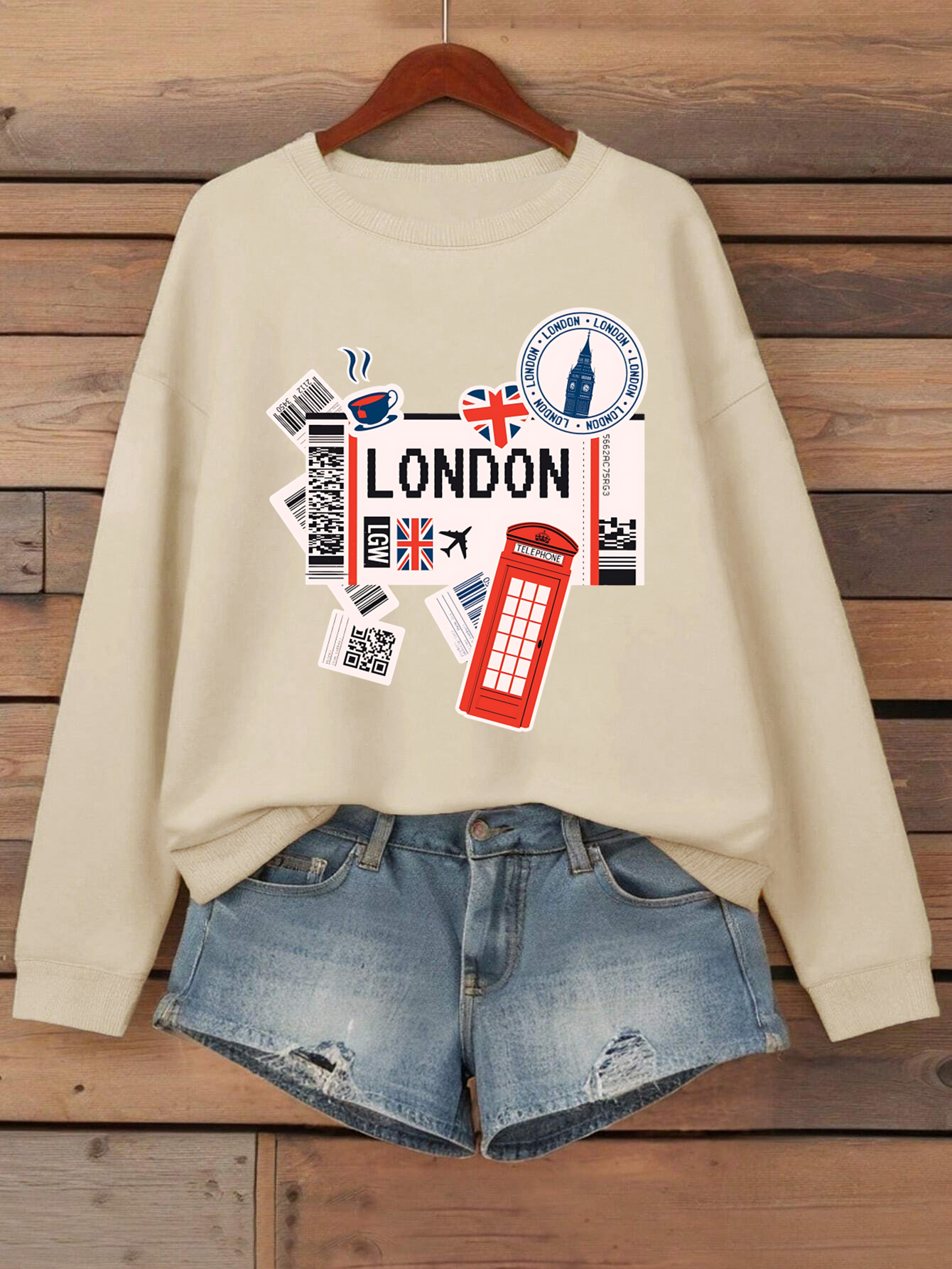 London Tourist Airfare Printin - مراجعة Winter Clothing London وسعره
