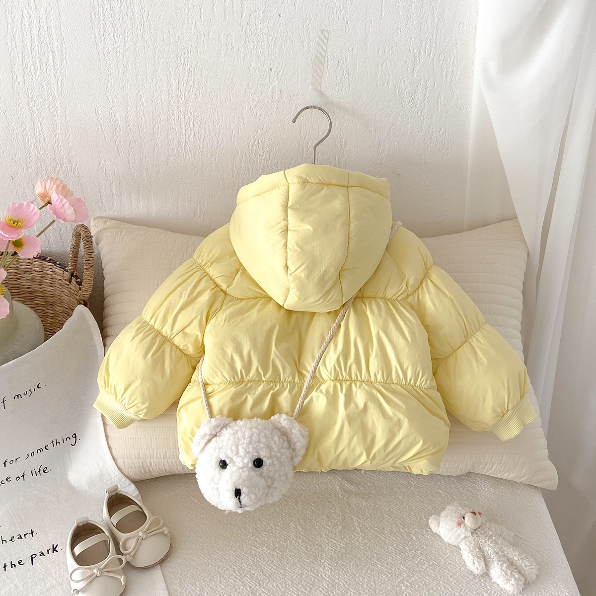 Baby Cotton Clothing Yellow Ca - مراجعة Yellow Winter Clothing وسعره