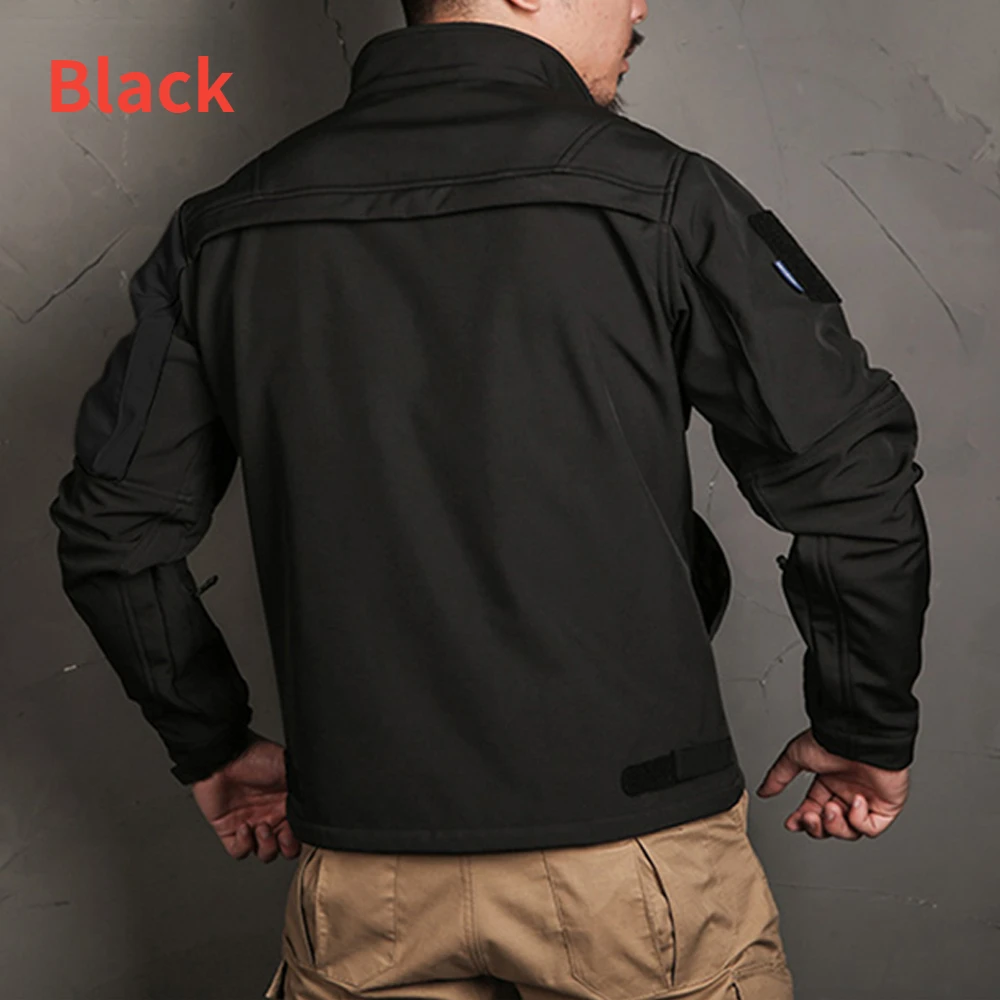 Men's Tactical Sets Winter Sha - مراجعة Windproof Jacket Softshell وسعره
