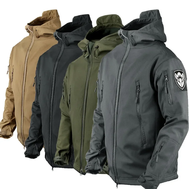 5XL 12 Colors Outdoor Fans Win - مراجعة Windproof Jacket Softshell وسعره