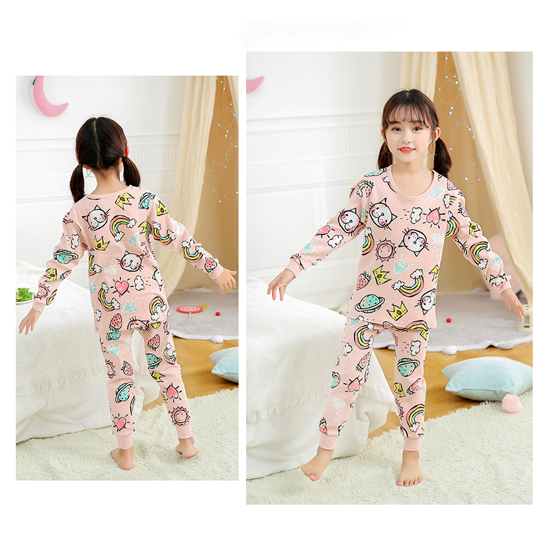 100 Cotton Boys Pajamas Sets F - مراجعة Yellow Winter Clothing وسعره