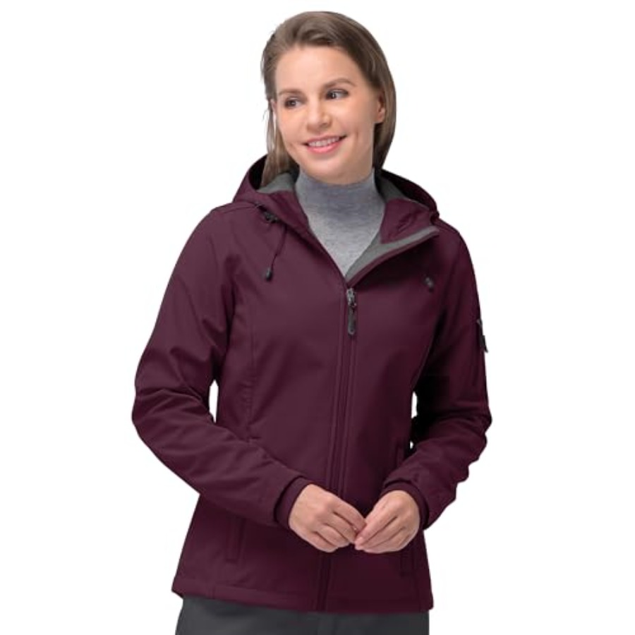 33, 000Feet Women's Softshell  - مراجعة Windproof Jacket Softshell وسعره