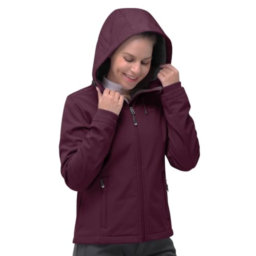 33, 000Feet Women's Softshell  - مراجعة Windproof Jacket Softshell وسعره