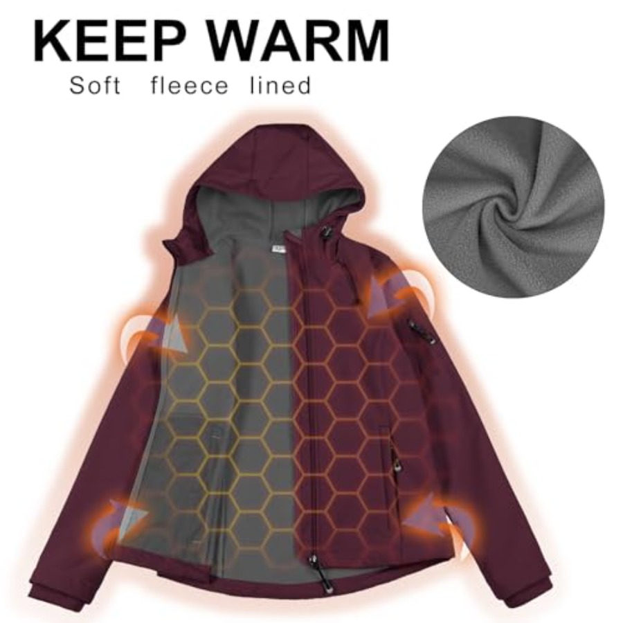 33, 000Feet Women's Softshell  - مراجعة Windproof Jacket Softshell وسعره