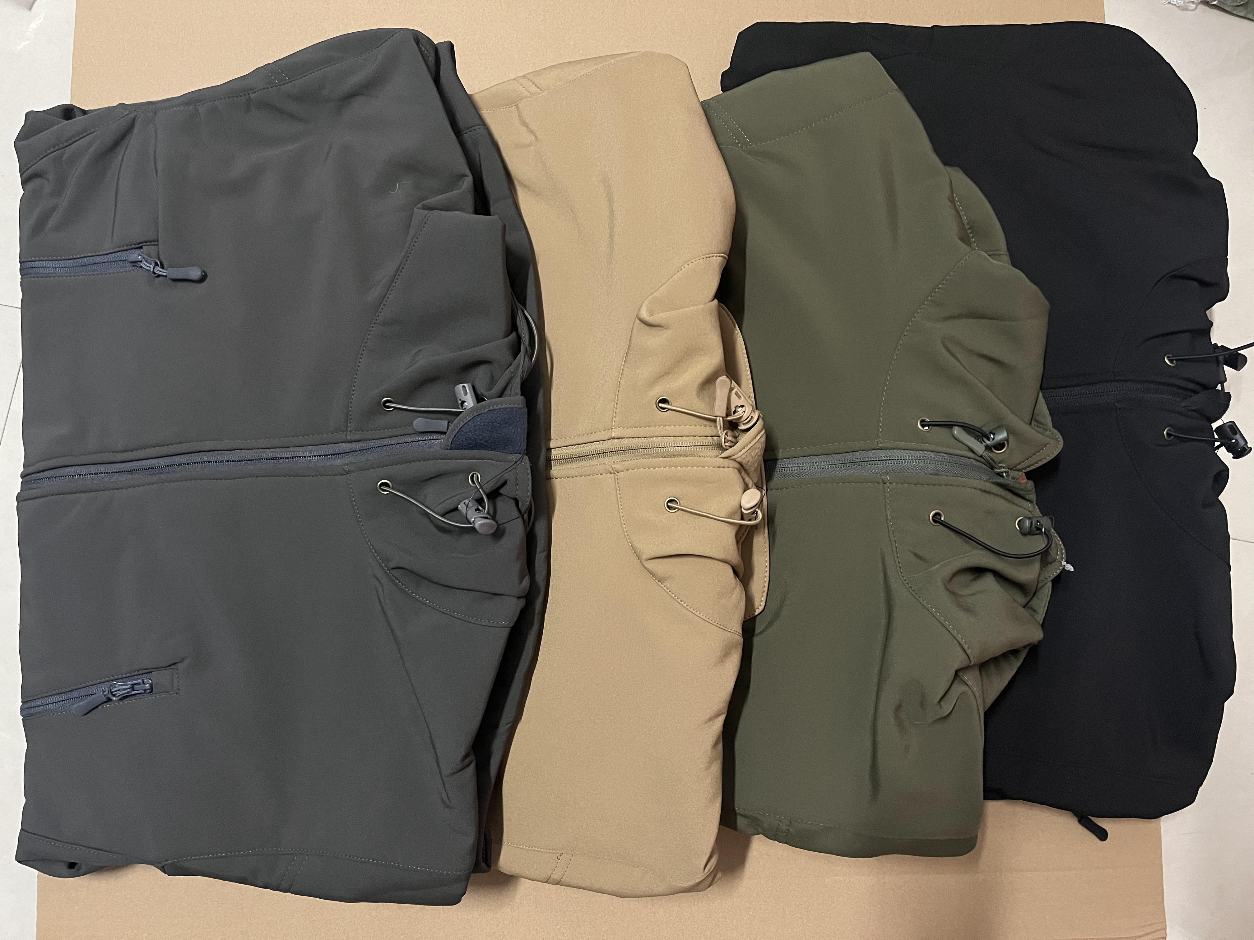 Men's Autumn Winter SoftShell  - مراجعة Windproof Jacket Softshell وسعره