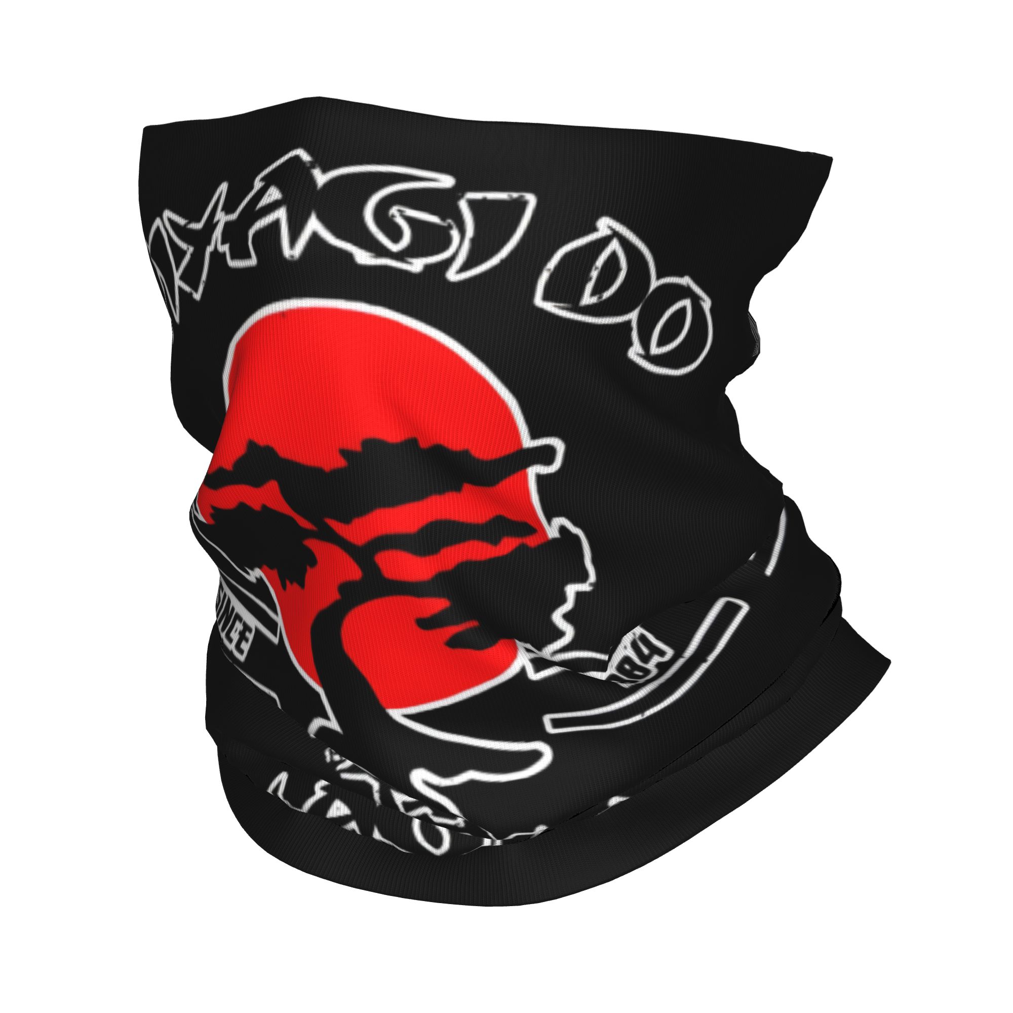 Custom K-Karates Retro Japanes - مراجعة Neck Gaiter Fleece وسعره