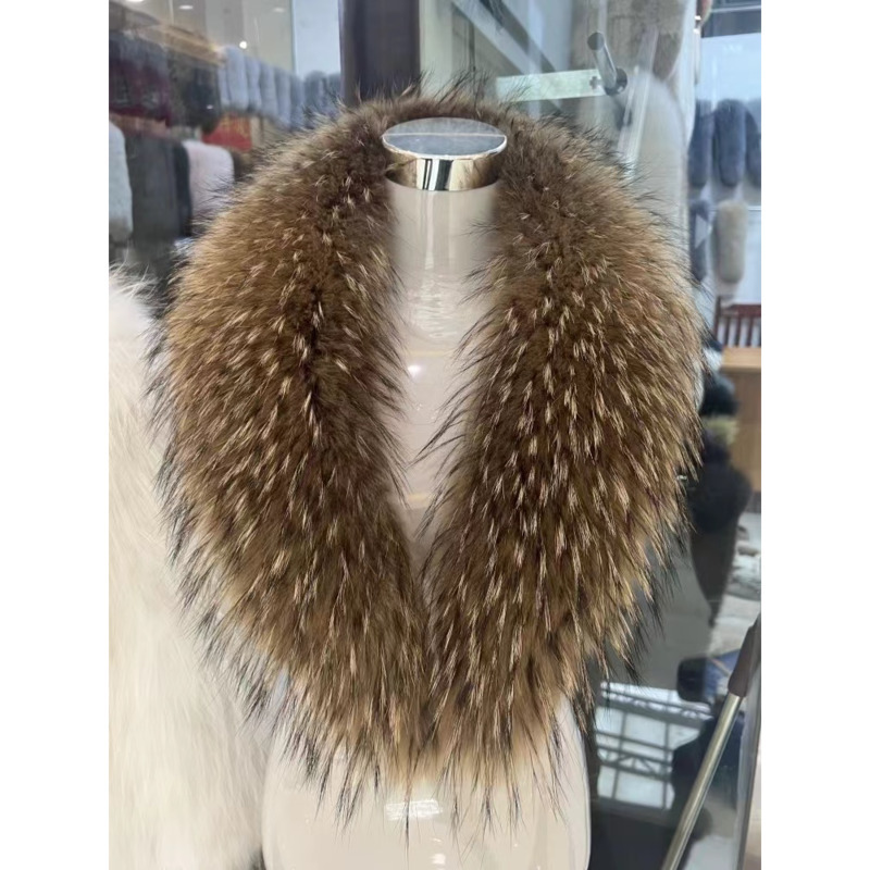 Raccoon Fur Collar Female Wint - مراجعة Jacket Winter Clothing وسعره