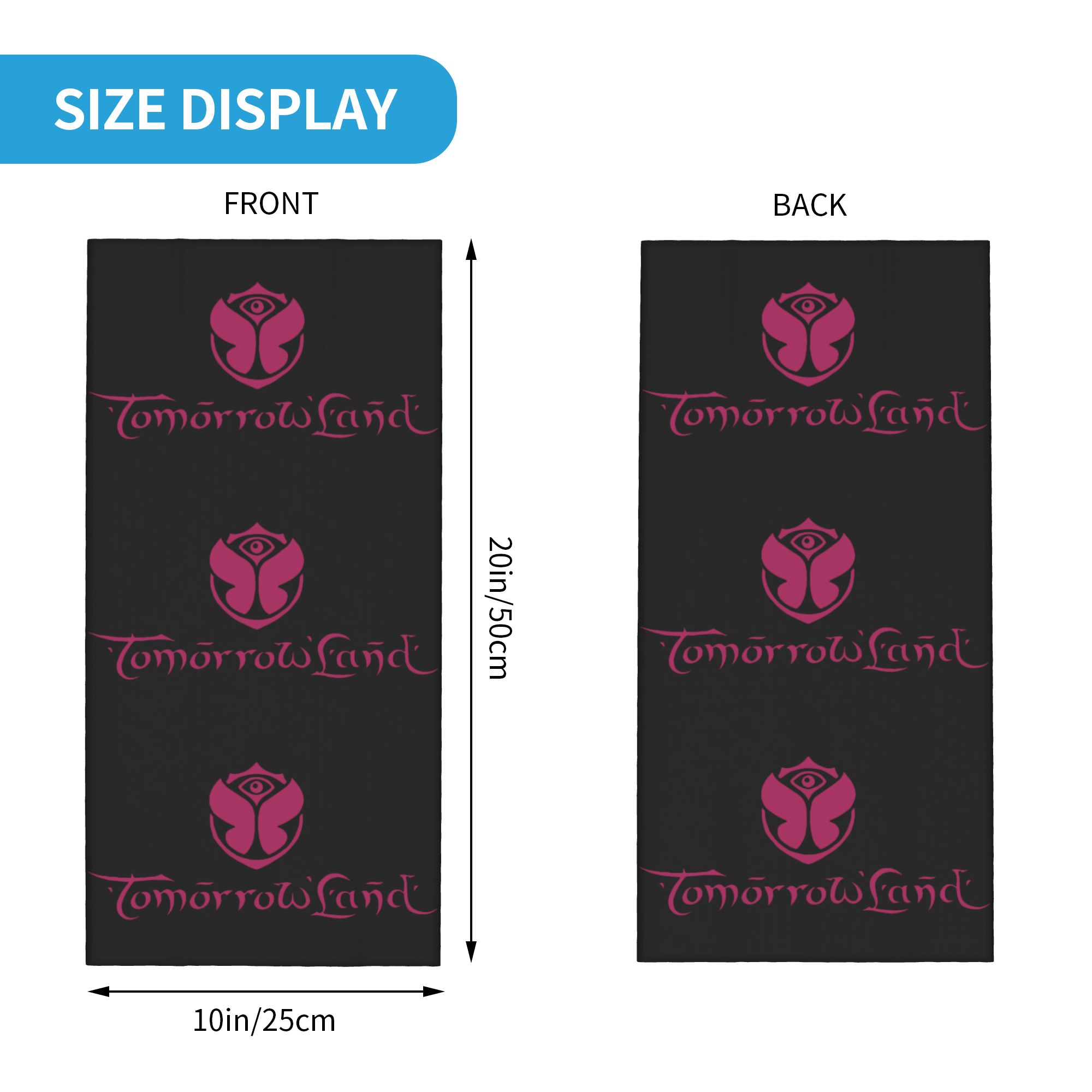 Custom Tomorrowland Neck Gaite - مراجعة Neck Gaiter Fleece وسعره