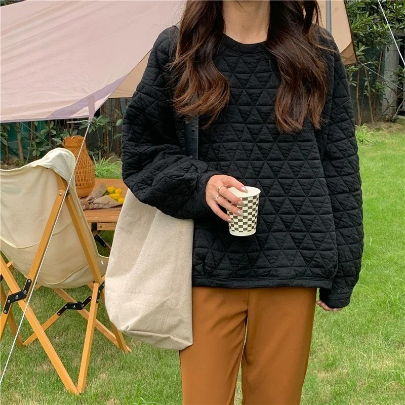 Loose Sweatshirt Female Winter - مراجعة Yellow Winter Clothing وسعره