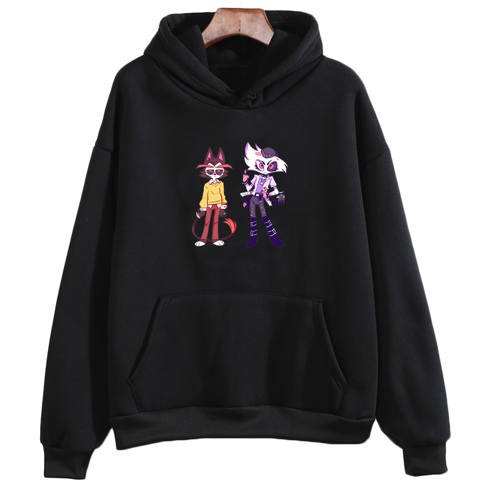 Angel Dust Hooded Graphic Prin - مراجعة Winter Clothing Drawing وسعره